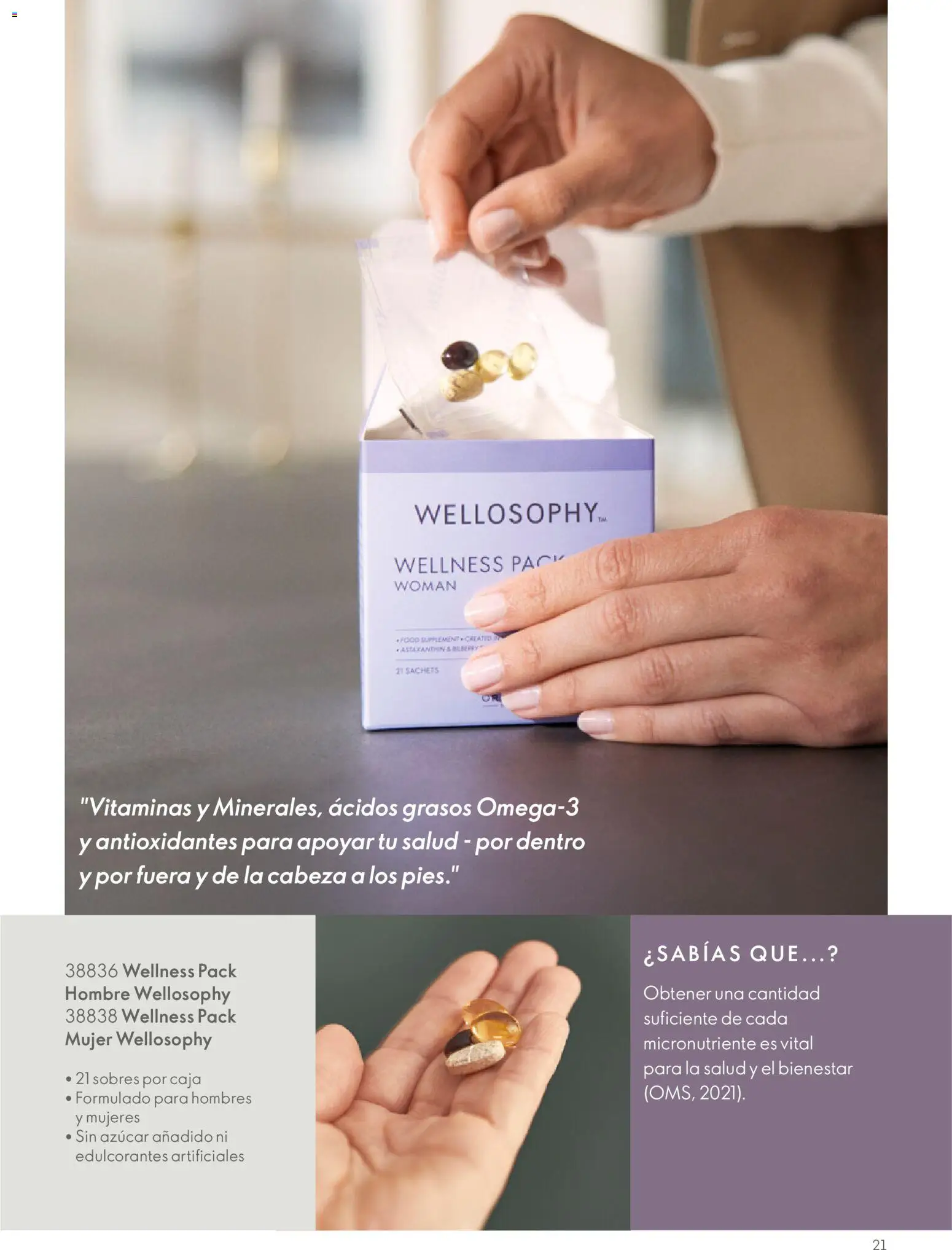 Oriflame - Guía Wellosophy - Página de 21 - Válido desde 01/11/2023