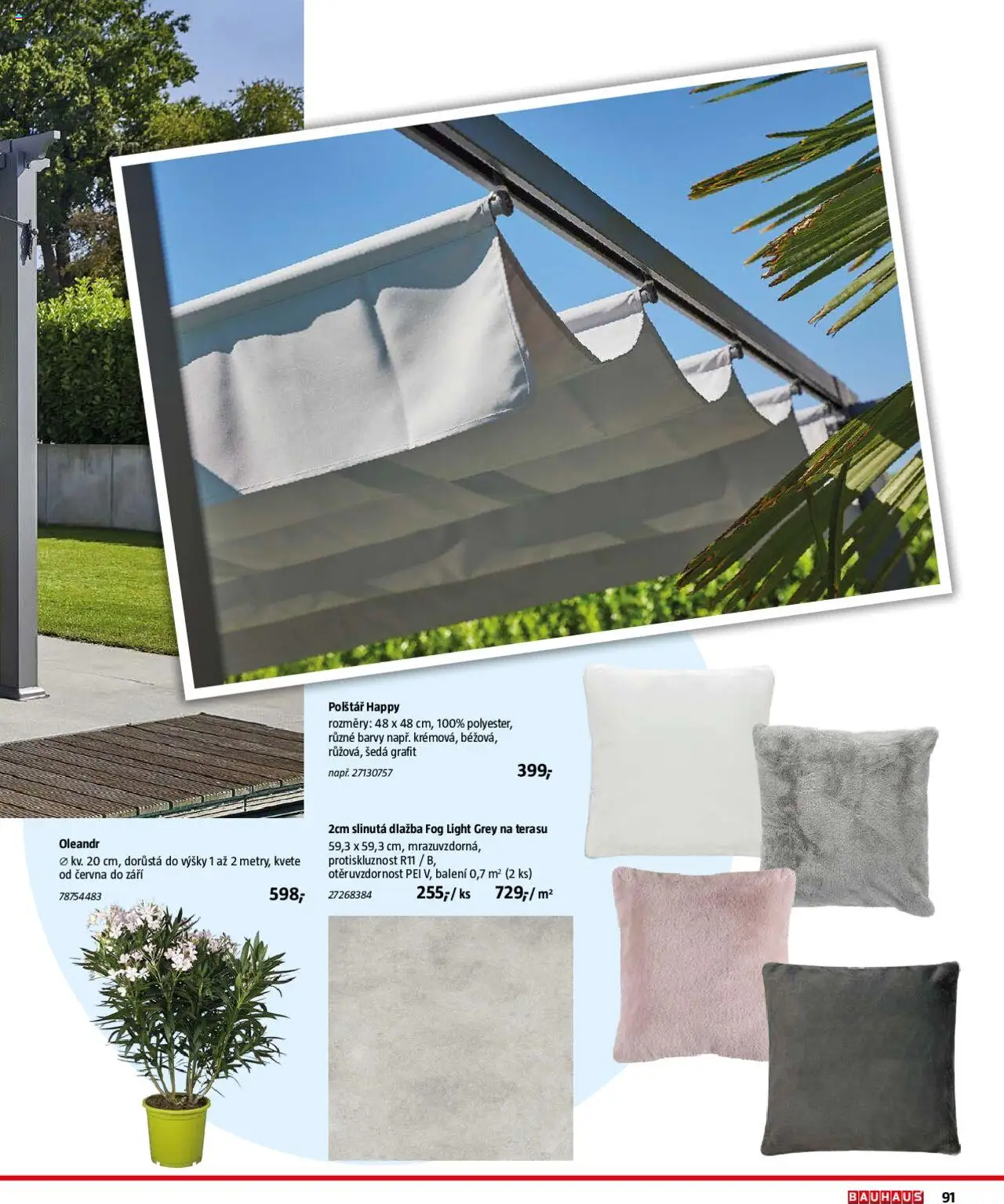 Bauhaus katalog Zahradní nábytek - strana 91- platný od 01.04.2025
