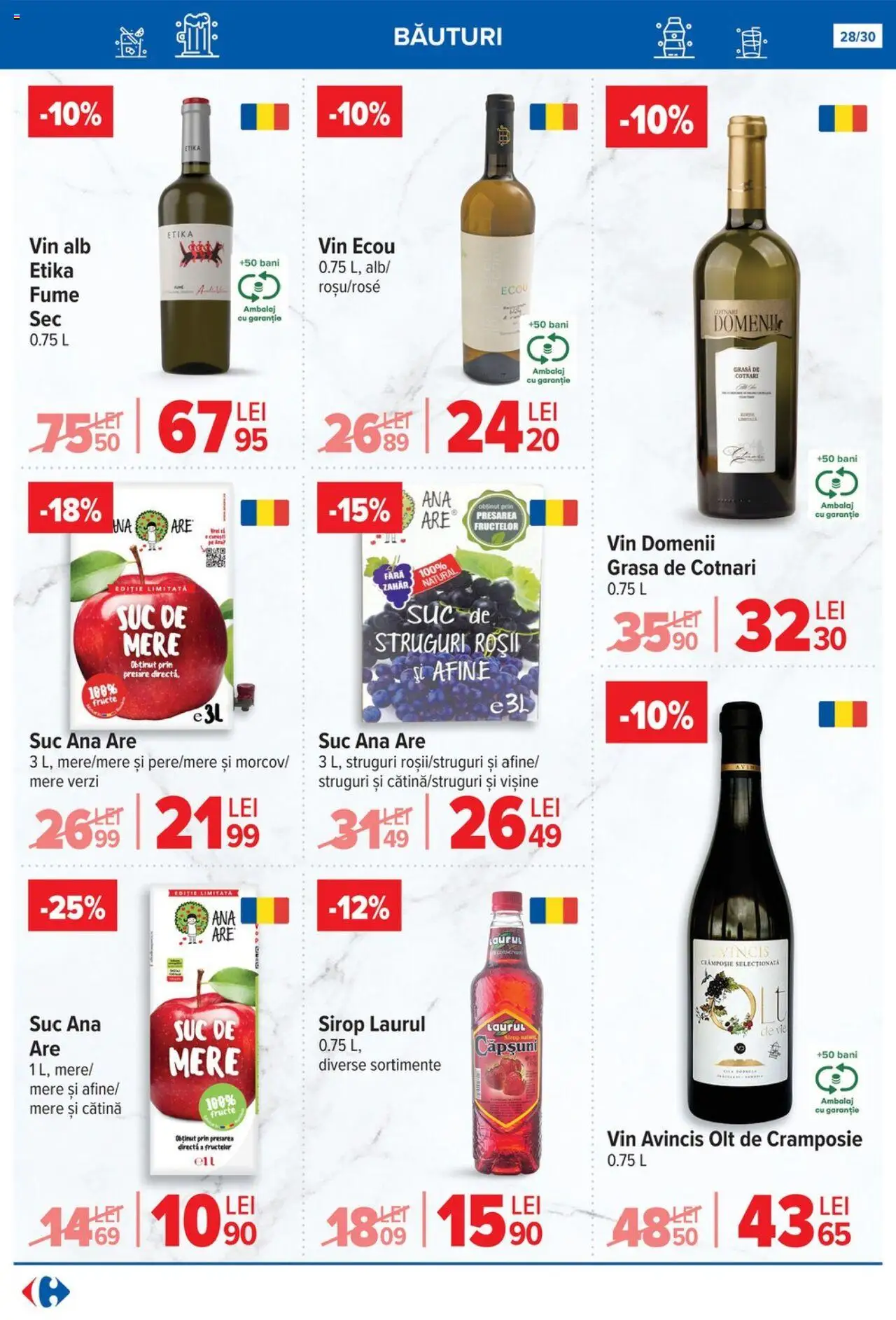 Carrefour catalog - Special AFF Made in RO - pagina 28- valabil de la 16.07.2025