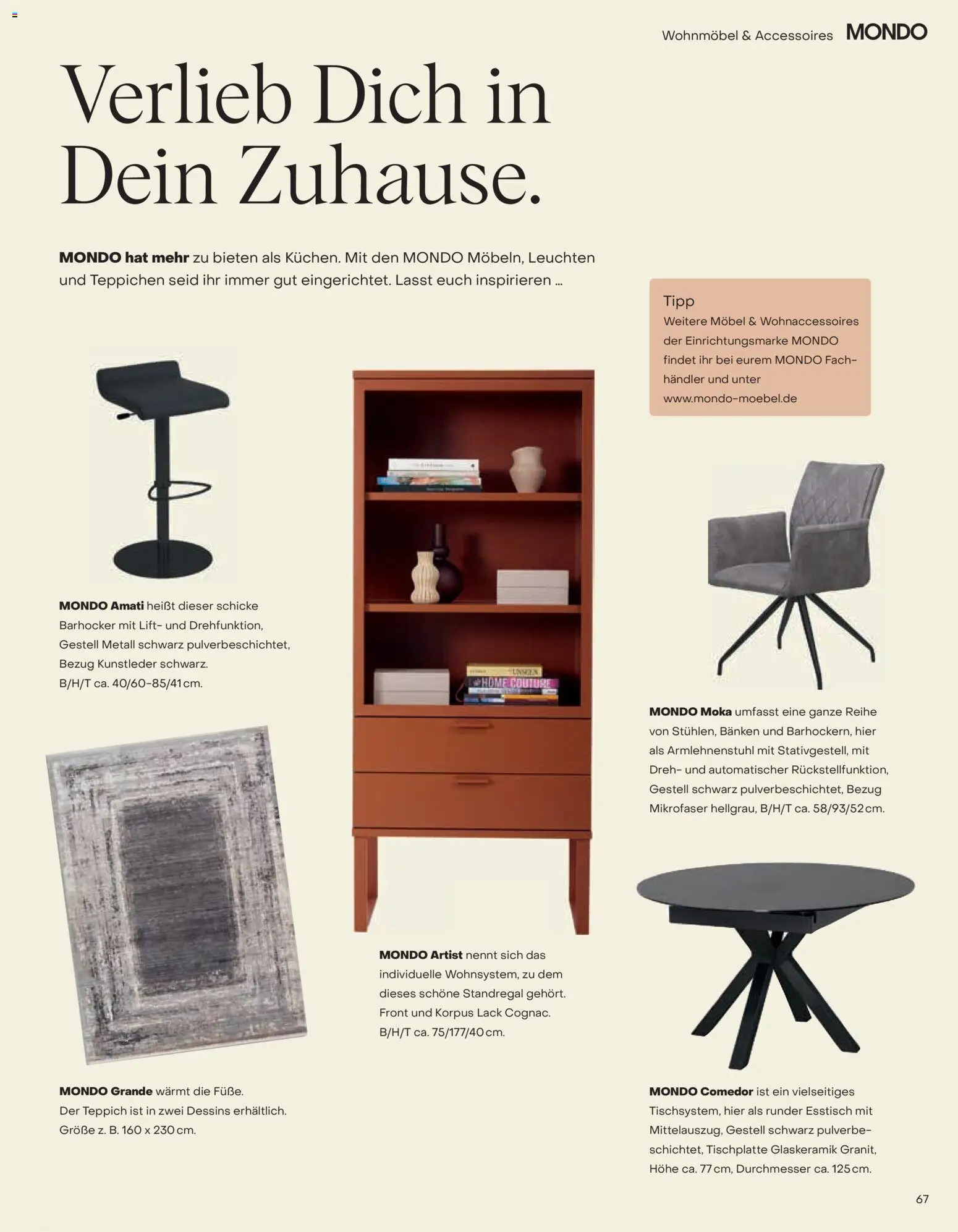 Ostermann Mondo Küchenprospekt 2026 - Seite 67 - gültig ab 01.01.2026