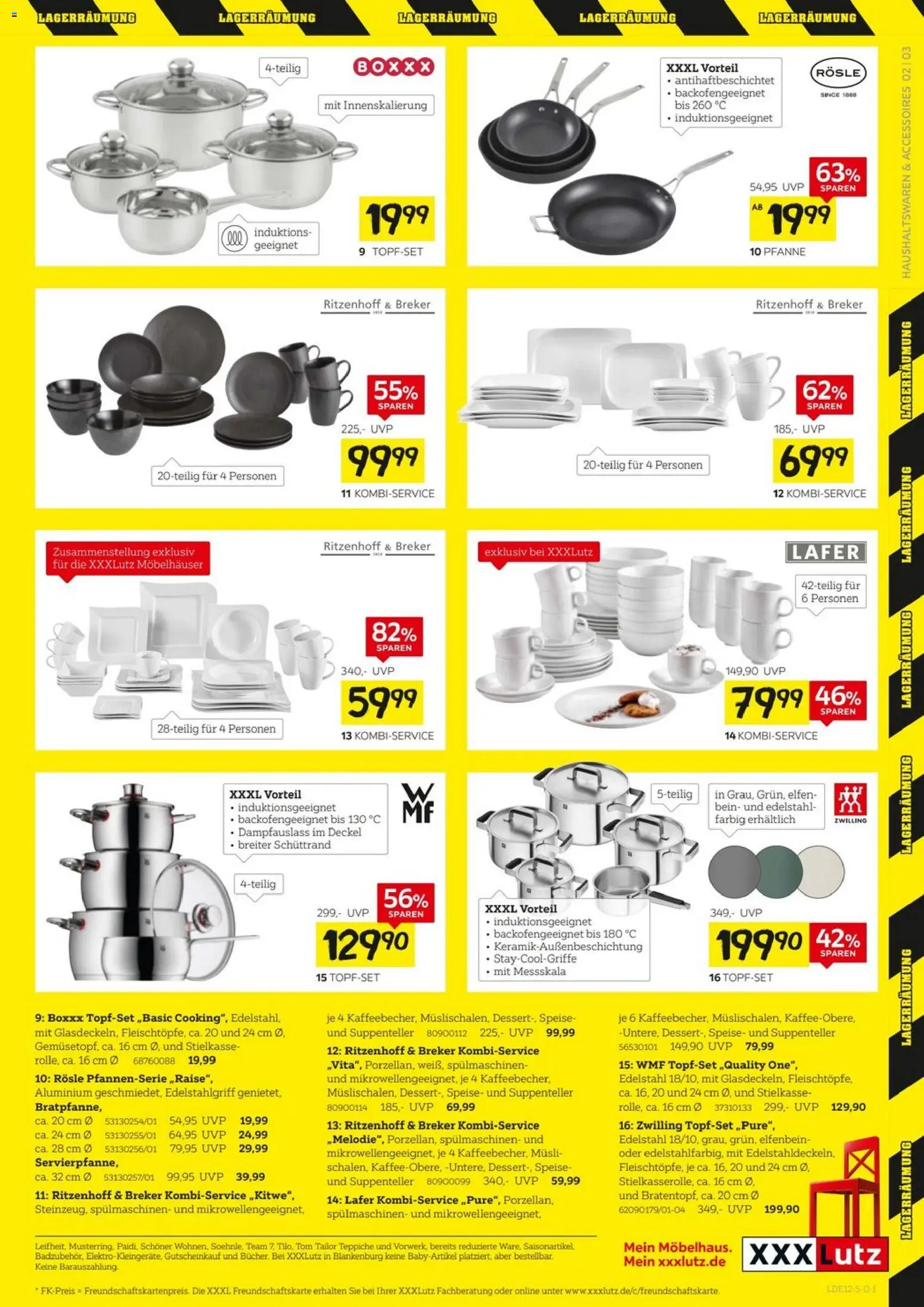 XXXL Lutz Lagerräumungsverkauf - Seite 3 - gültig ab 30.11.2025