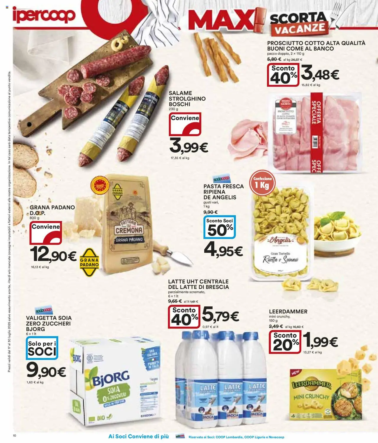 Volantino Ipercoop	 - pagina 10 - valido dal 17/07/2025