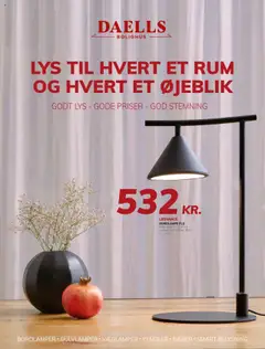 Forhåndsvisning Daells Bolighus - Lamper 2025 gyldig fra 02/10/2025