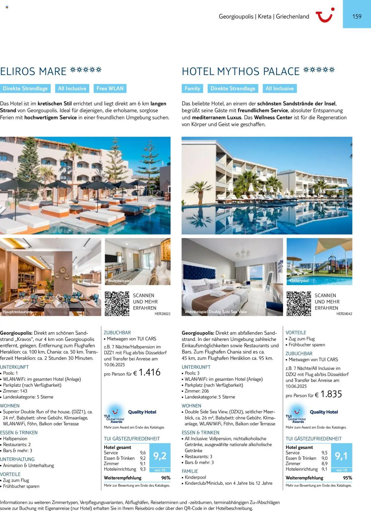 TUI  Südeuropa & Nordafrika 2025/26 - Seite 159 - gültig ab 01.01.2025