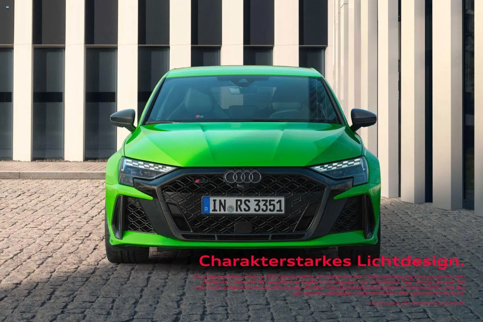 Audi RS 3 Sportback / RS 3 Limousine - Seite 5 - gültig ab 28.10.2025