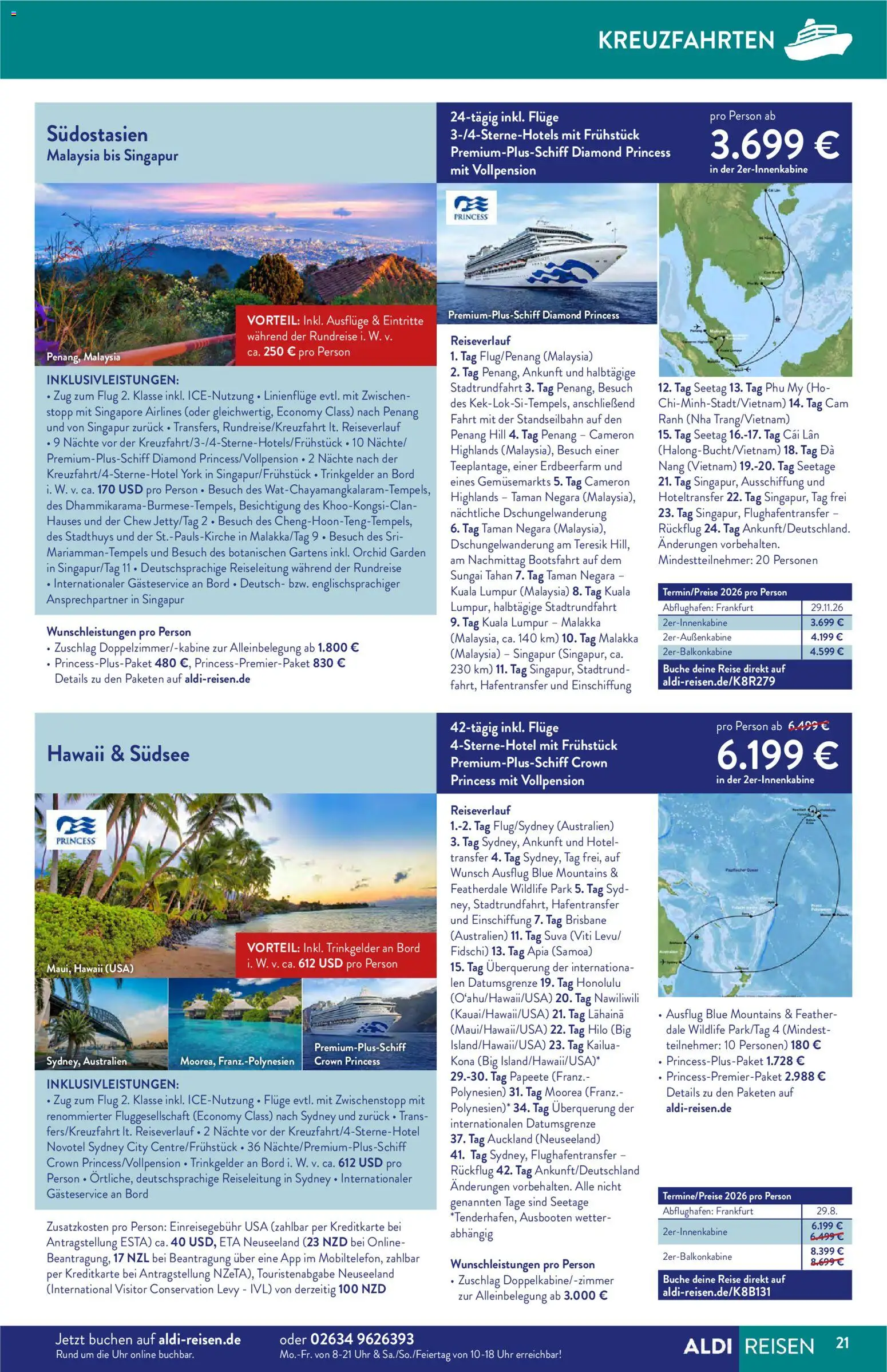 Aldi Reisen Prospekt 	 - Seite 21 - gültig ab 01.04.2026