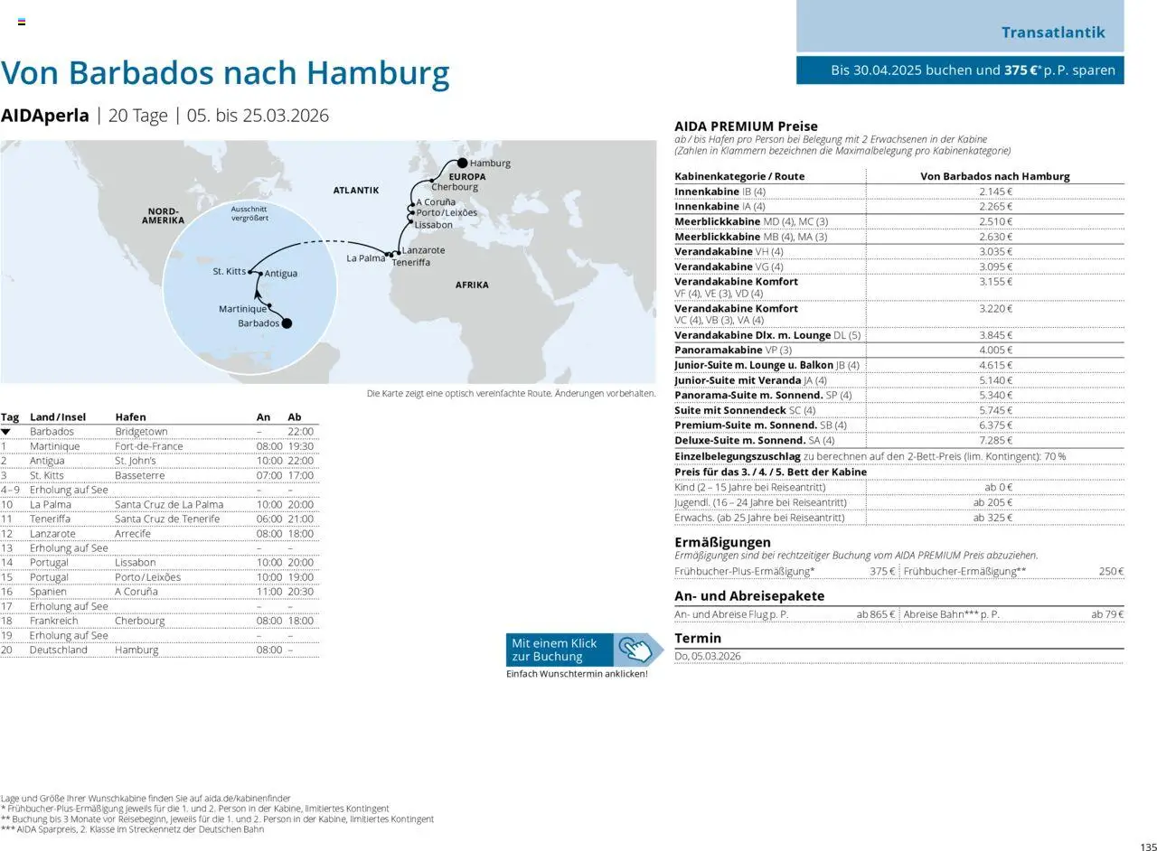 Aida Prospekt Winter 2025/26 - Seite 135 - gültig ab 01.10.2025