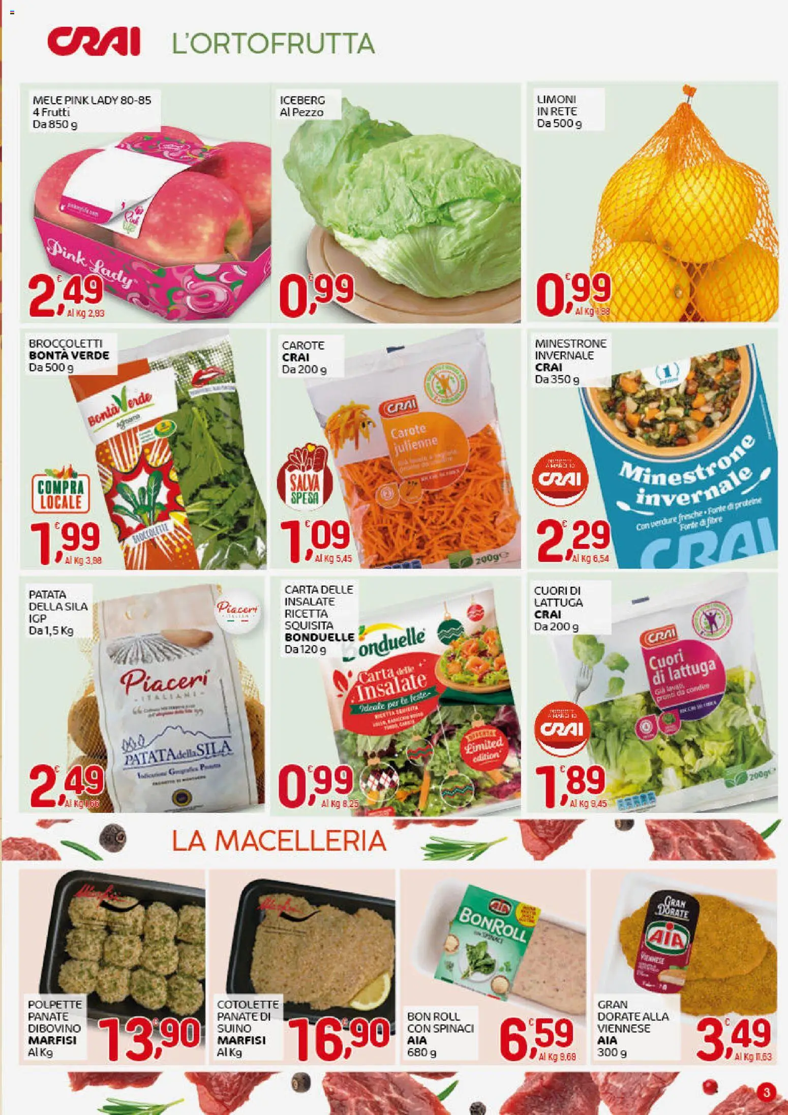 CRAI Cuor di Crai catalogo - pagina 3 - valido dal 04/12/2025