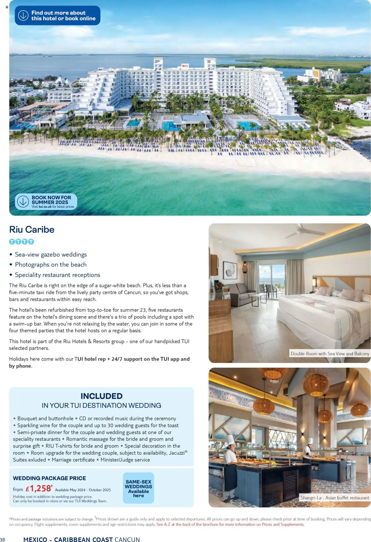 TUI - Weddings - page 38- valid from 01/05/2024