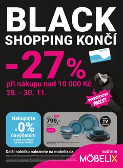 Náhled Möbelix Black Friday platný od 24.11.2025