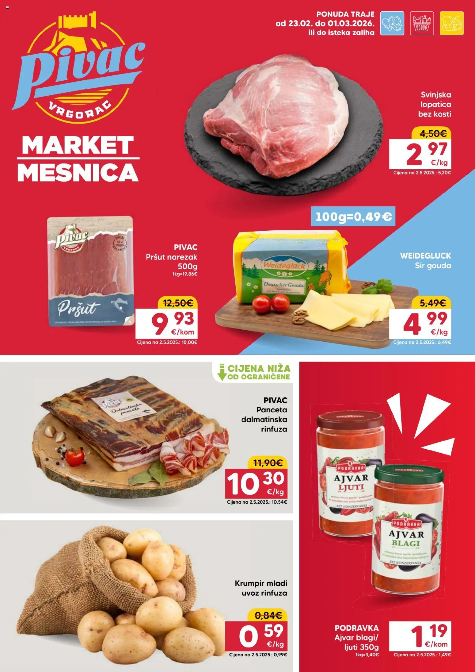 Katalog Pivac - stranica 1- važeći od 23.02.2026