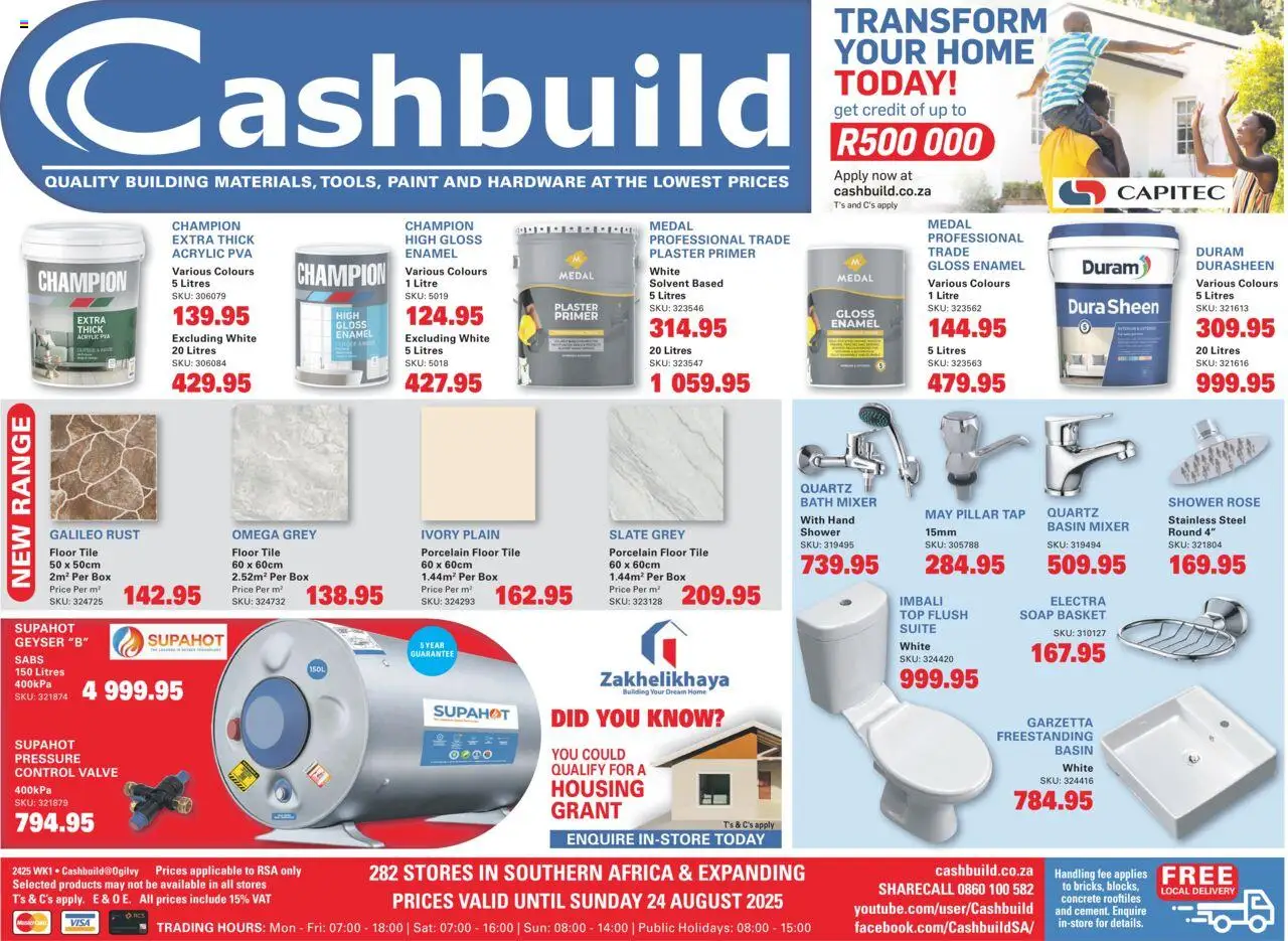 Cashbuild - Leaflet - page 1- valid from 31/07/2025