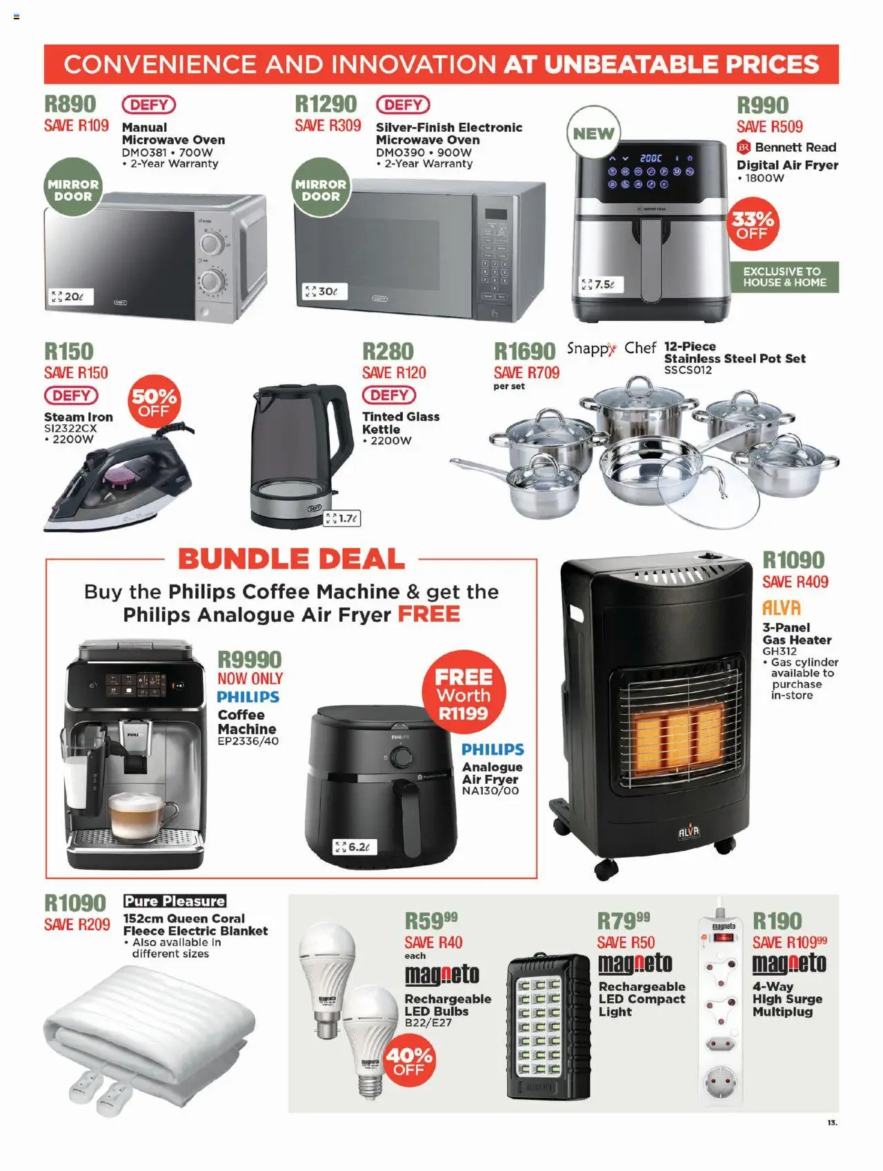 House and Home Specials - page 13- valid from 21/07/2025