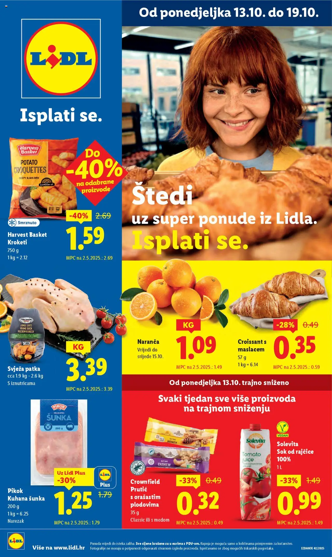 Katalog Lidl - stranica 1- važeći od 13.10.2025