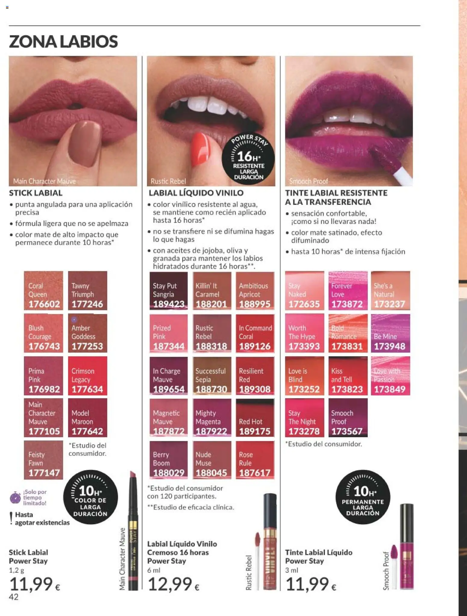 Catálogo AVON campaña 4 - Página de 42 - Válido desde 01/04/2026