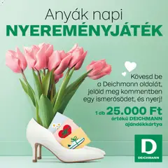 Előnézet Deichmann akciós újság érvényes 2026.04.29.-tól