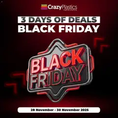 Preview Crazy Plastics Black Friday valid from 28/11/2025