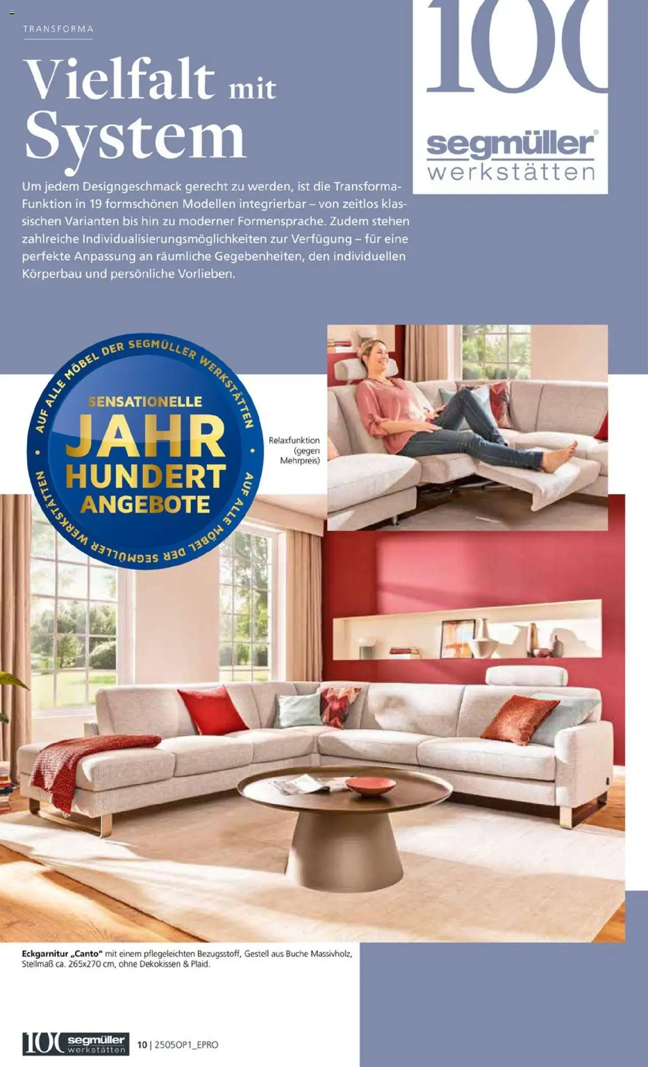 Segmüller Jahrhundert Angebote - Seite 10 - gültig ab 01.09.2025