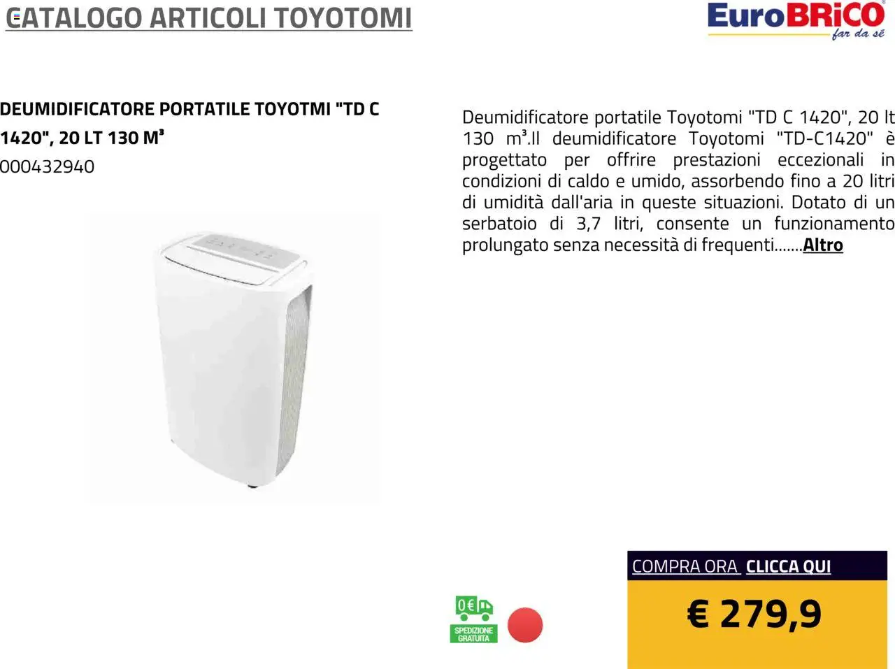 Eurobrico Articoli Toyotomi catalogo - pagina 20 - valido dal 23/07/2025