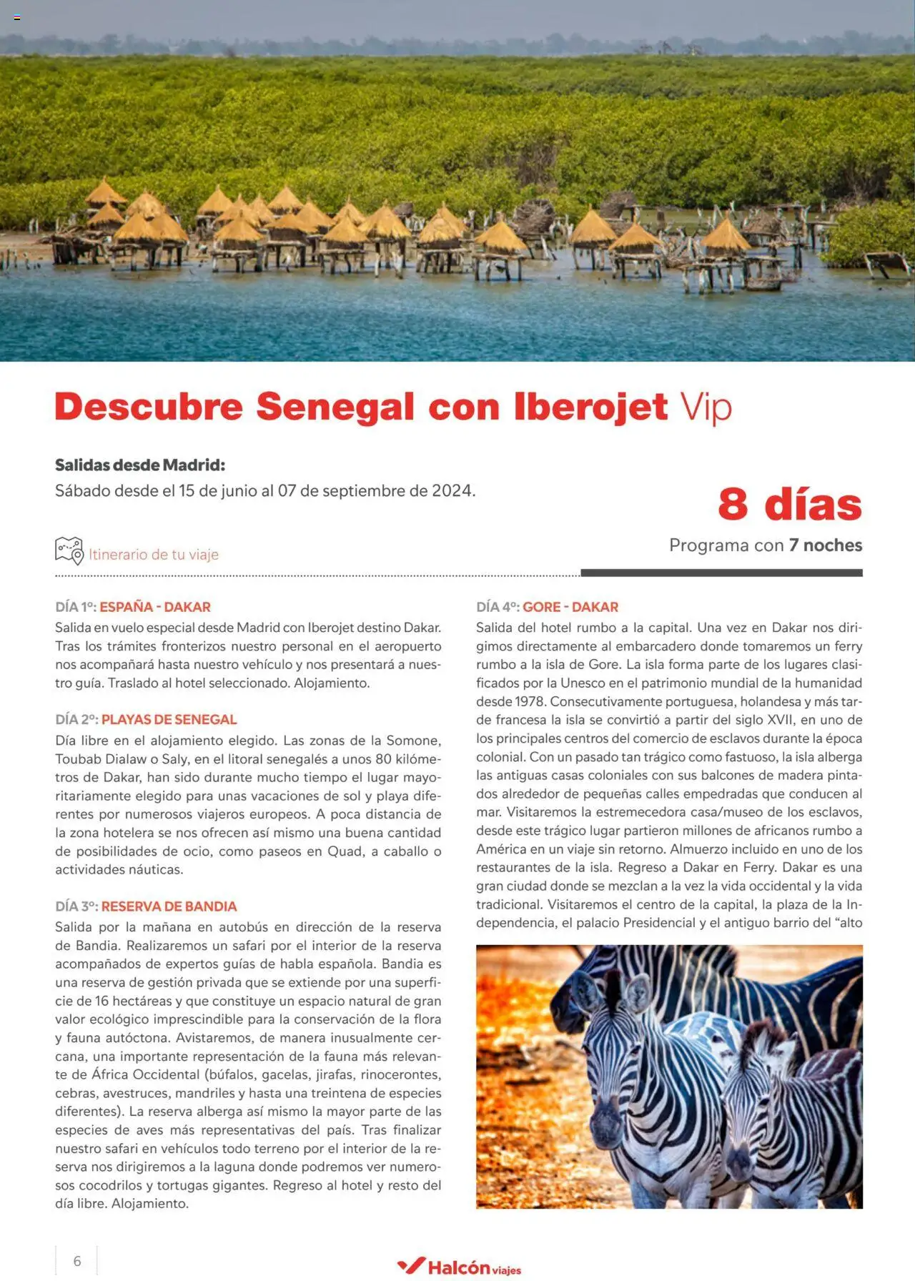 Halcón Viajes Senegal - Página de 6 - Válido desde 26/04/2024