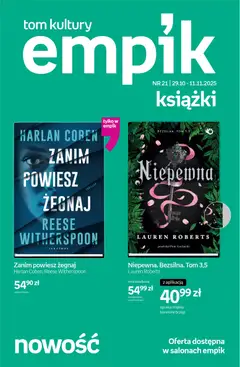 Podgląd Empik promocje - Tom kultury Książki ważny od 29.10.2025