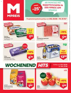 Vorschau MPREIS Flugblatt gültig ab 25.09.2025