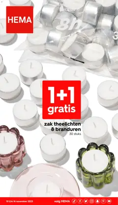 Hema folder / publicité geldig vanaf 10/11/2025