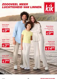 KiK folder geldig vanaf 22-03-2026