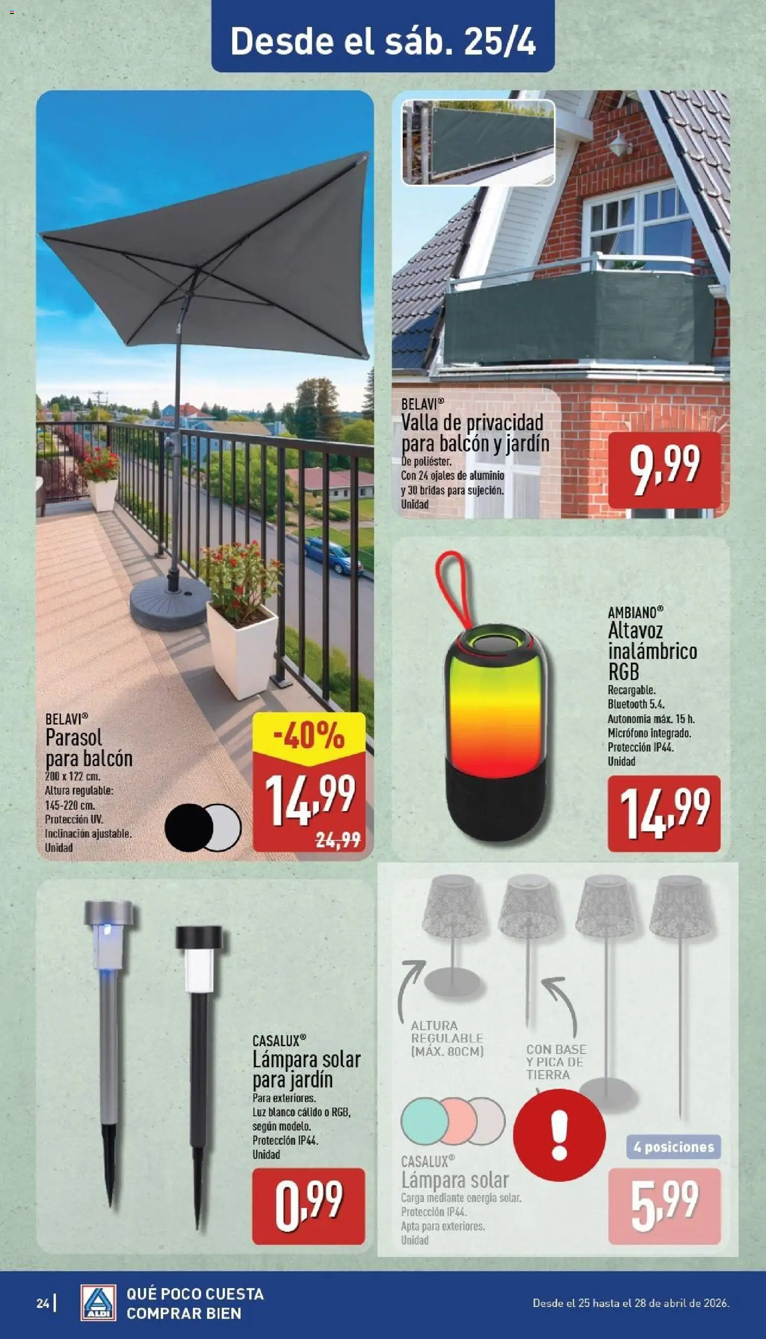 Aldi folleto Península - Página de 24 - Válido desde 20/04/2026