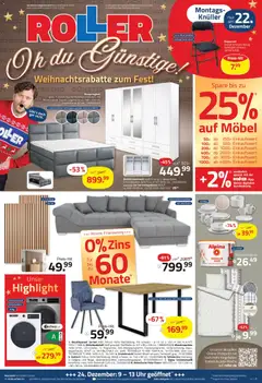 Vorschau Roller Prospekt 	 gültig ab 21.12.2025