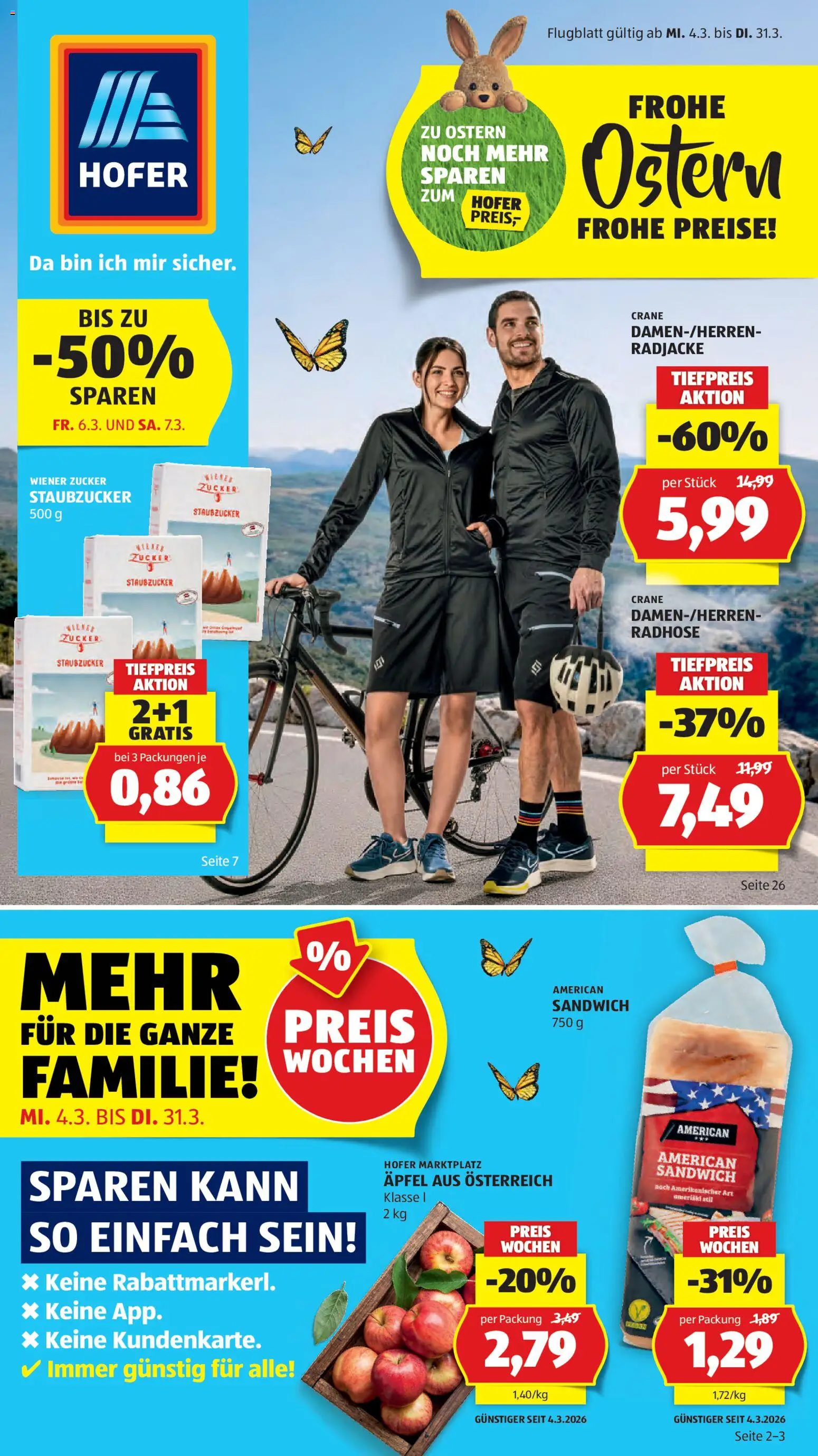 Hofer Flugblatt - Seite 1- gültig ab 04.03.2026