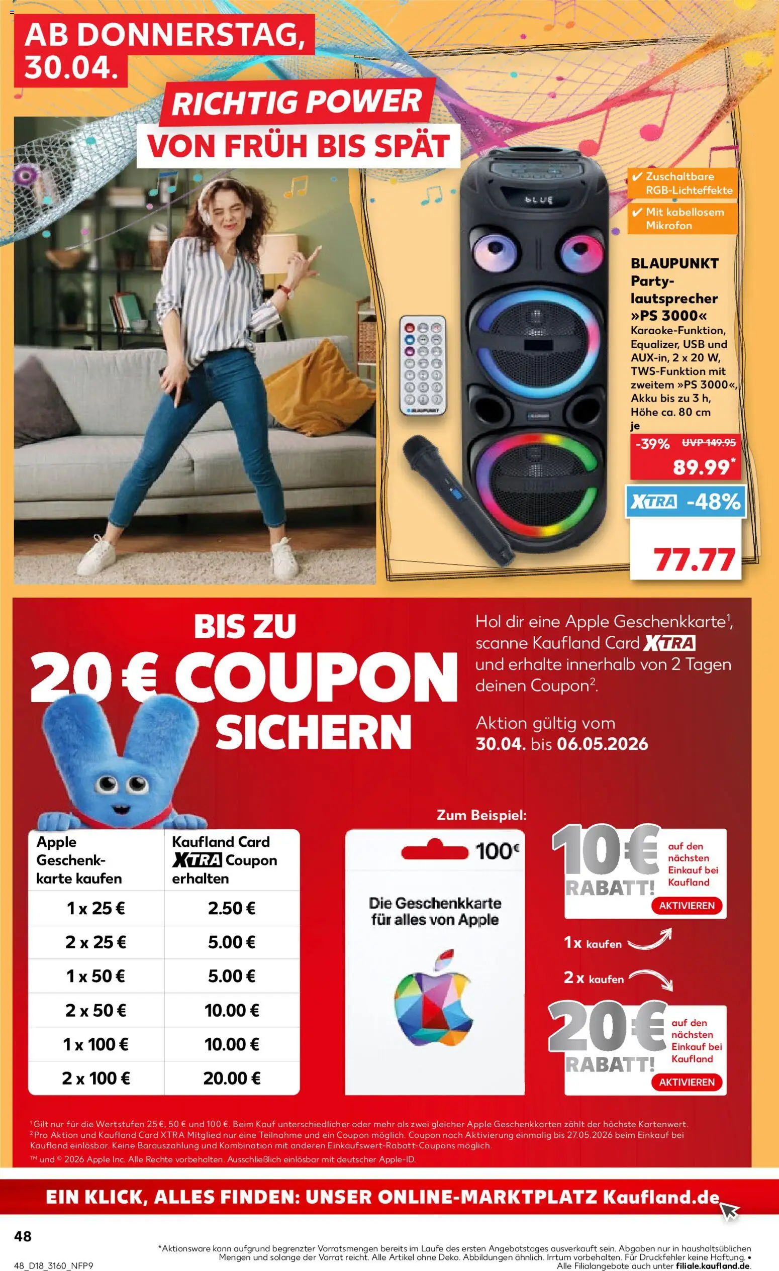 Kaufland Prospekt - Seite 50 - gültig ab 30.04.2026