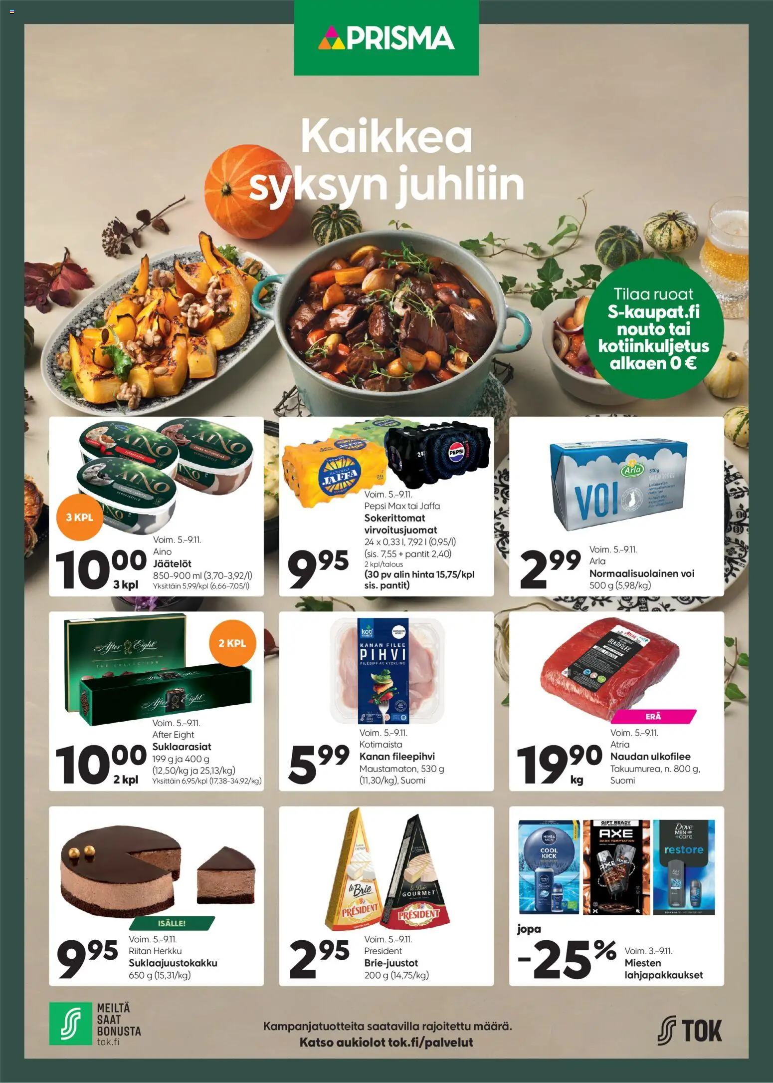 Prisma tarjoukset - sivu 1- voimassa alkaen 05/11/2025