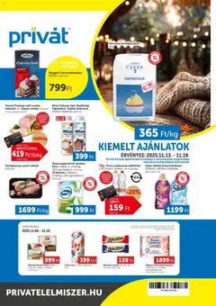Előnézet PRIVÁT Akciós újság érvényes 2025.11.13.-tól