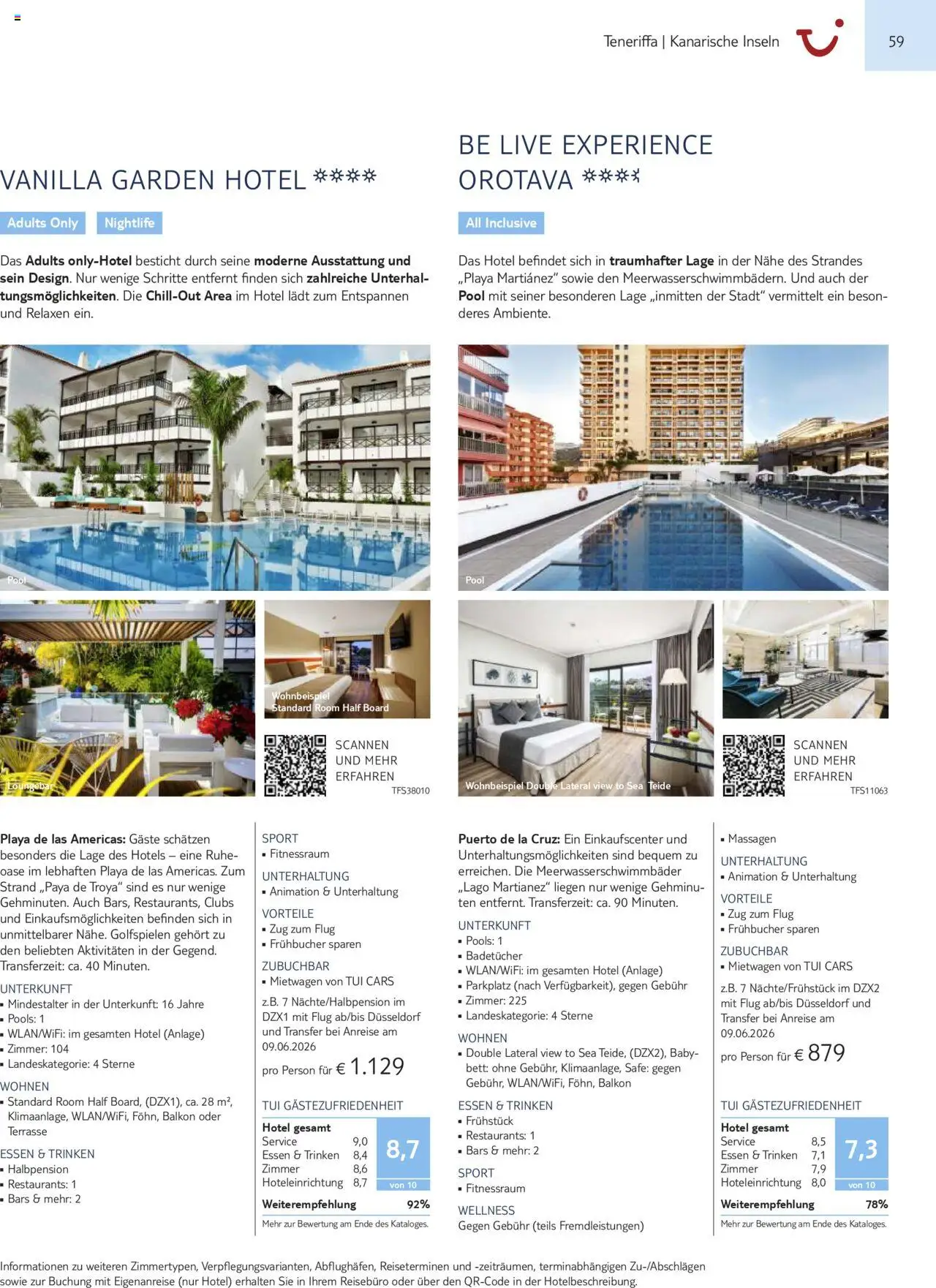 TUI Prospekt Kanaren, Kapverden & Senegal 2025/26	  - Seite 59 - gültig ab 01.11.2025