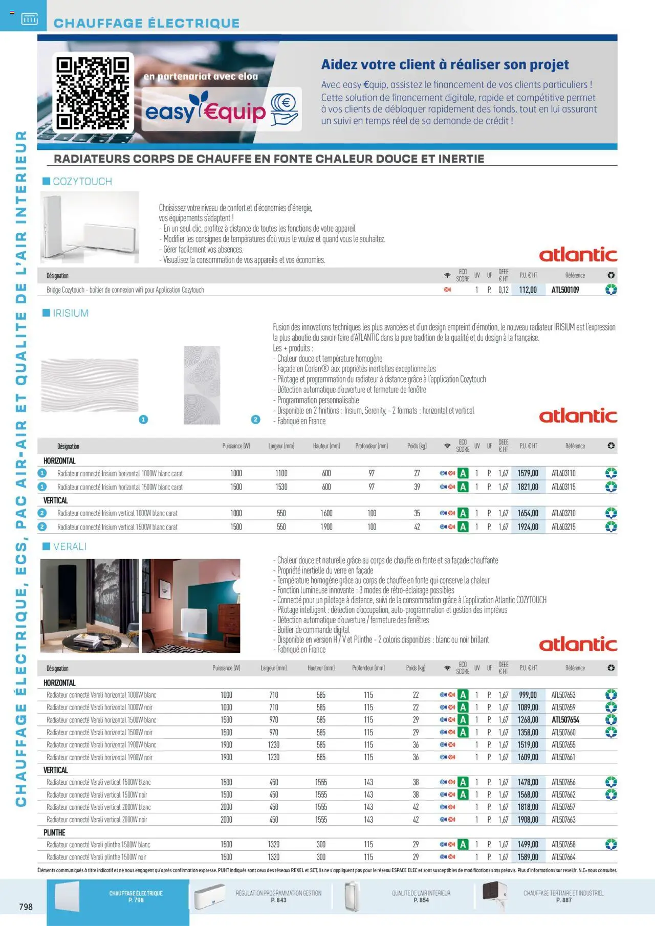 Rexel - Chauffage Électrique, ECS, PAC AIR-AIR Et Qualite De L´Air Interieur - page 4 - valable à partir du 16/07/2025