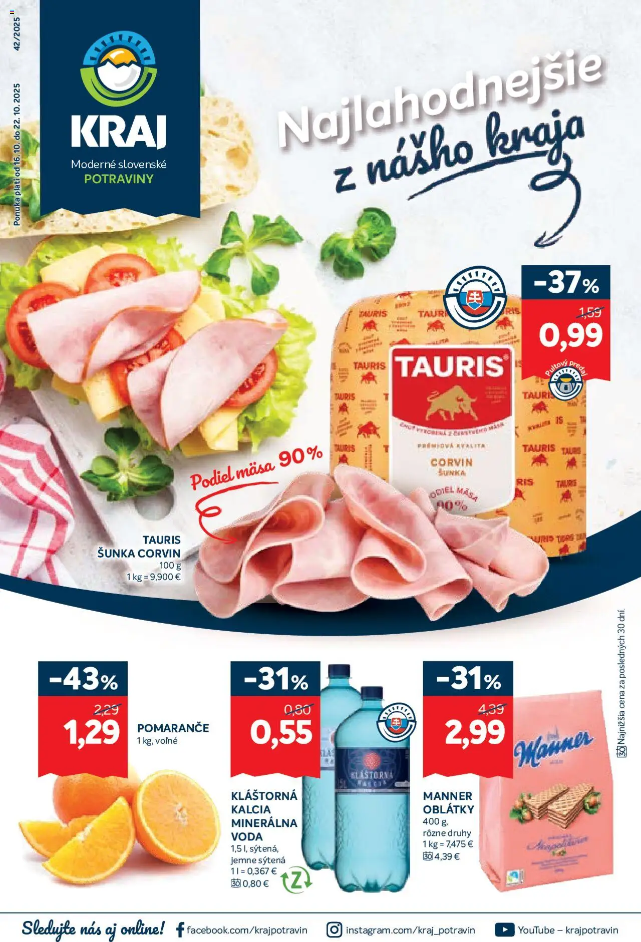 Kraj leták - strana 1- platný od 16.10.2025