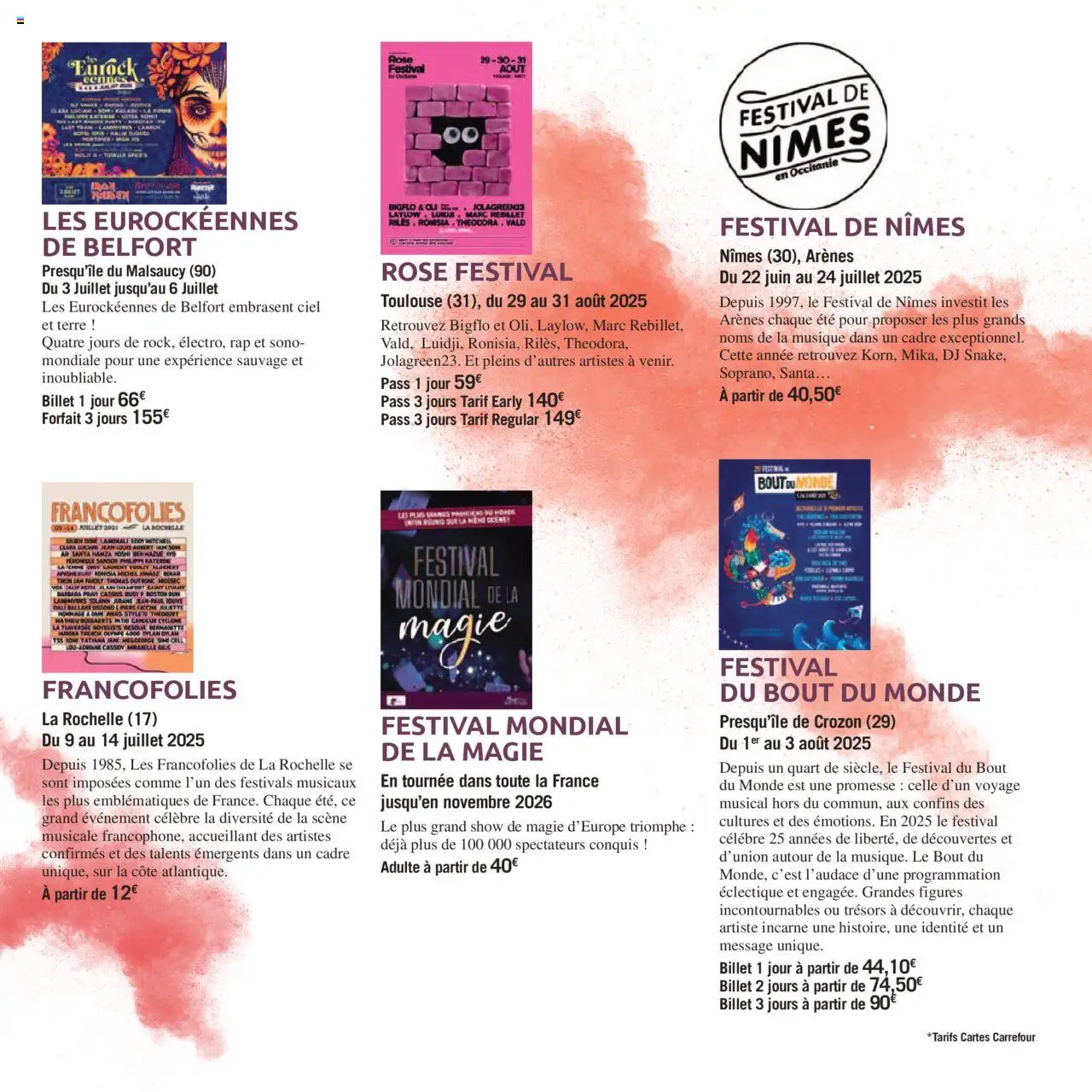 Carrefour City Le book de vos sorties - page 11 - valable à partir du 24/03/2025