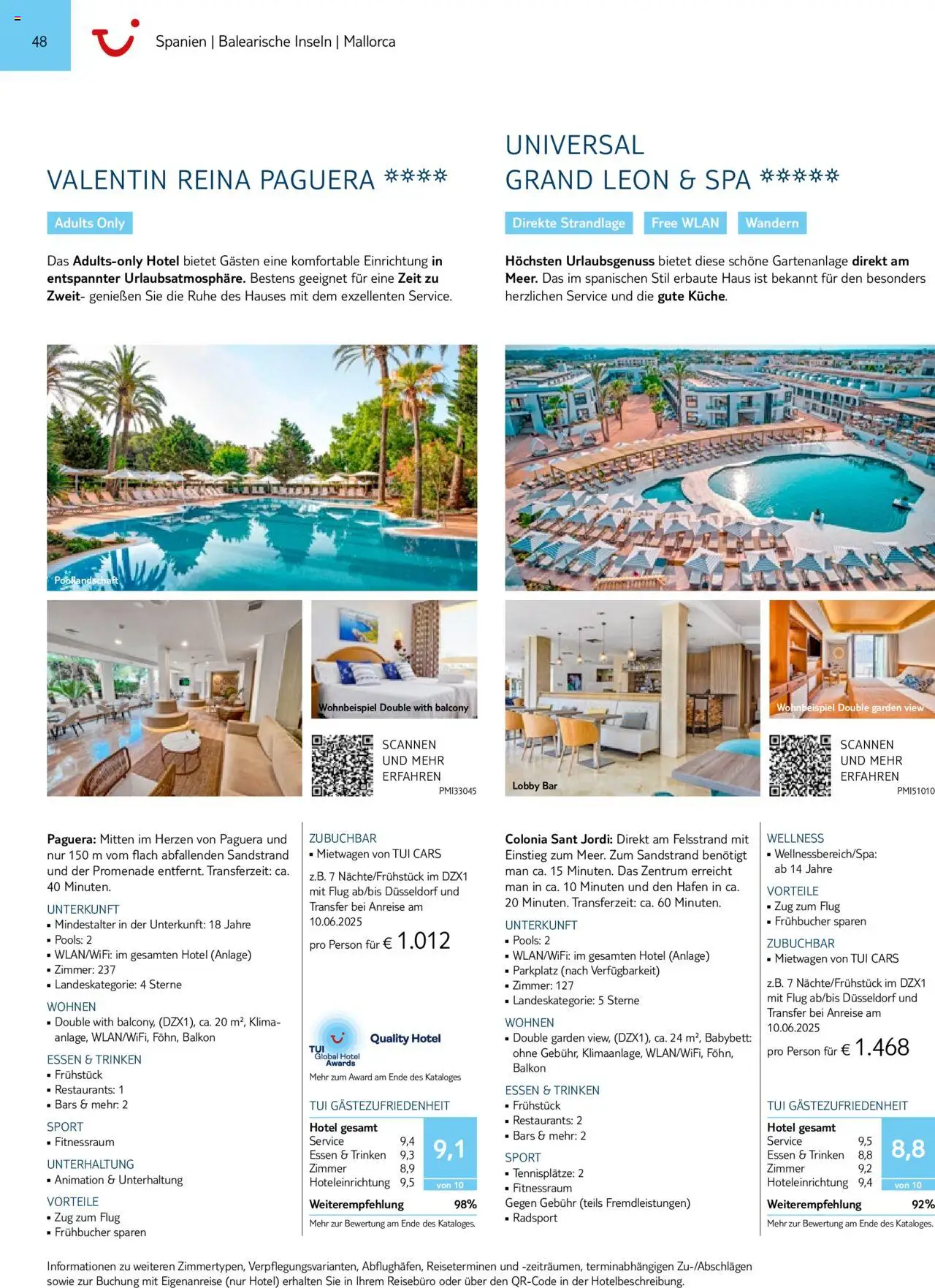 TUI  Südeuropa & Nordafrika 2025/26 - Seite 48 - gültig ab 01.01.2025