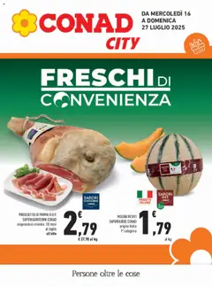 Anteprima Conad City Campania catalogo valida dal 16/07/2025