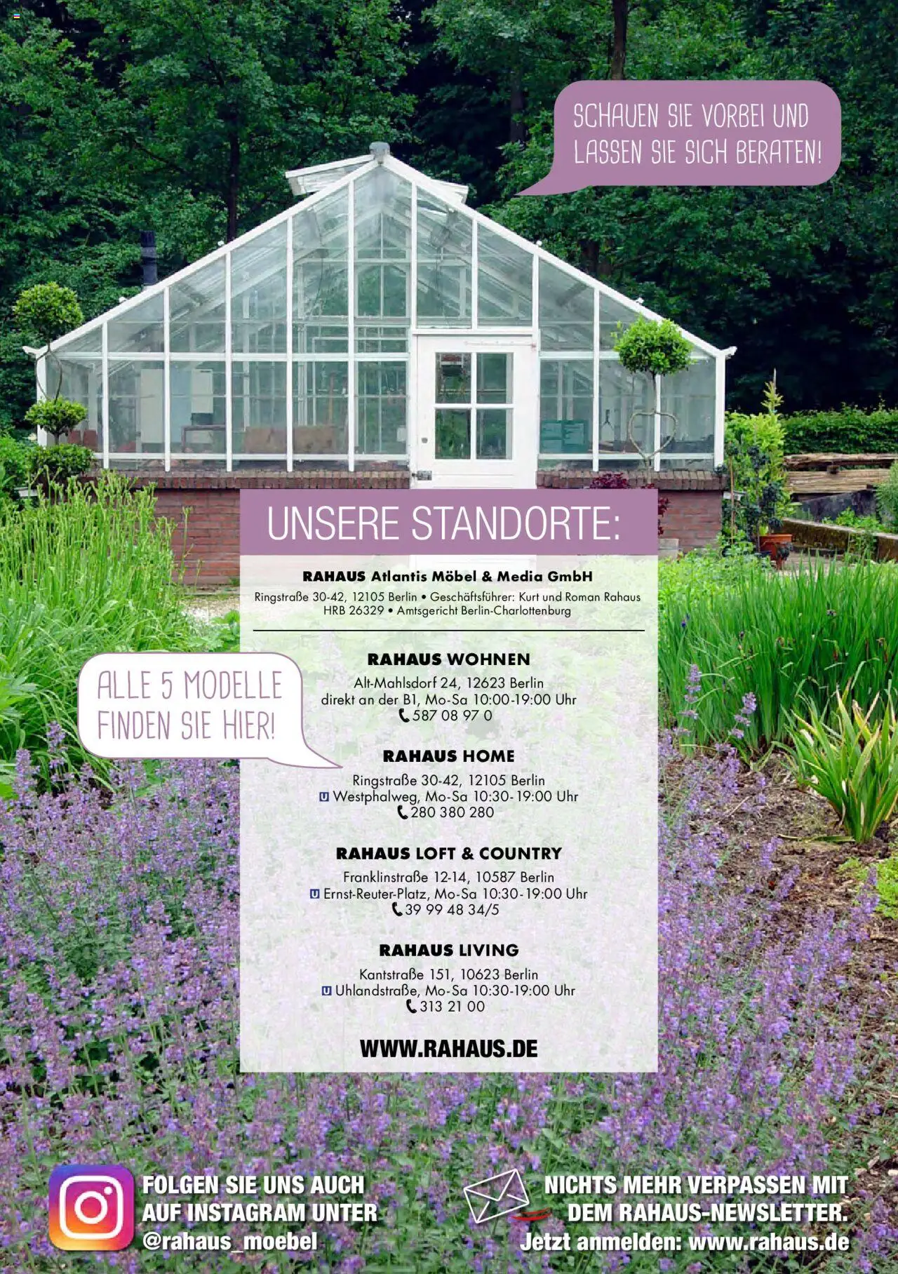 Rahaus Prospekt Gartenhäuser - Seite 16 - gültig ab 01.09.2022