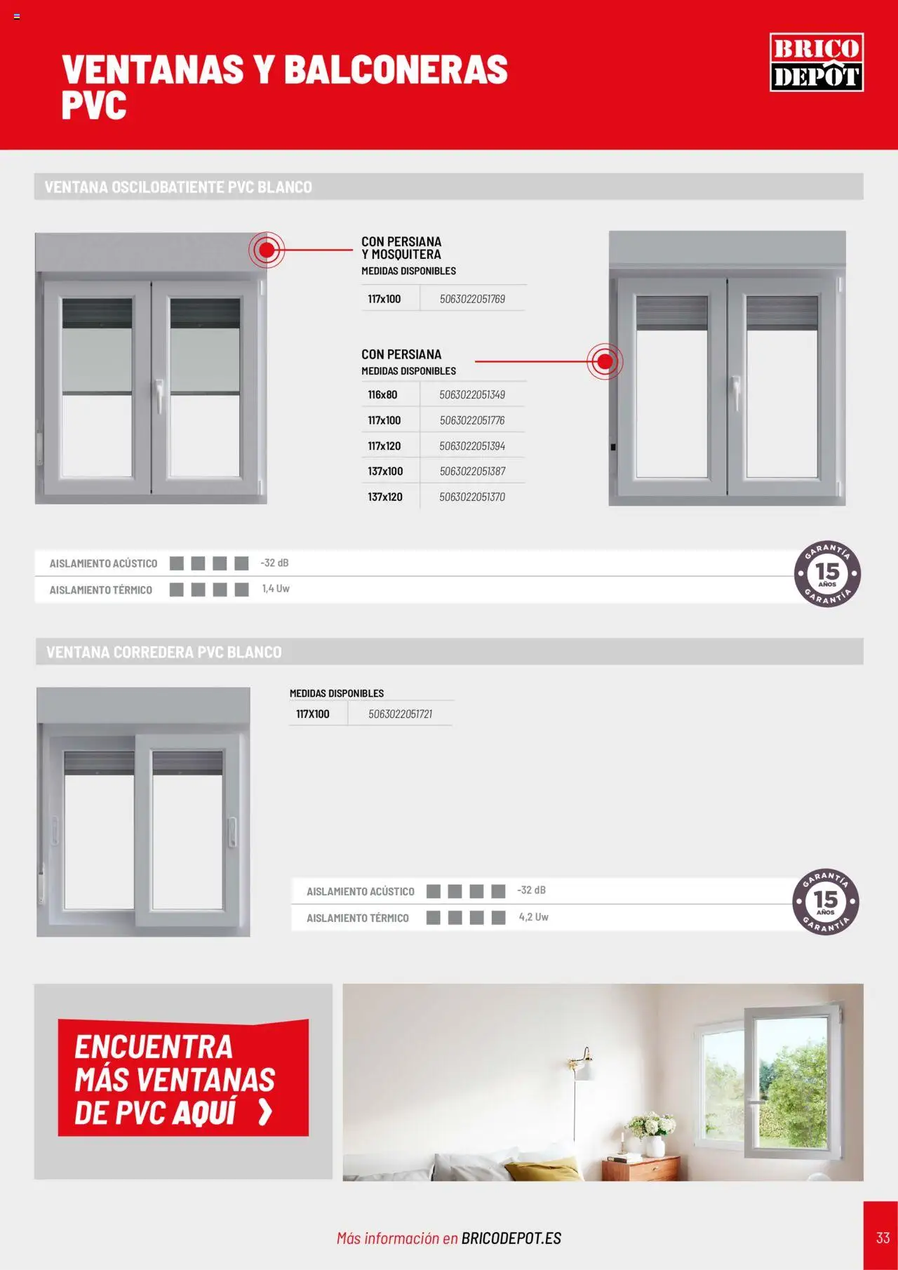 Brico Depôt Puertas y ventanas - Página de 33 - Válido desde 23/07/2025