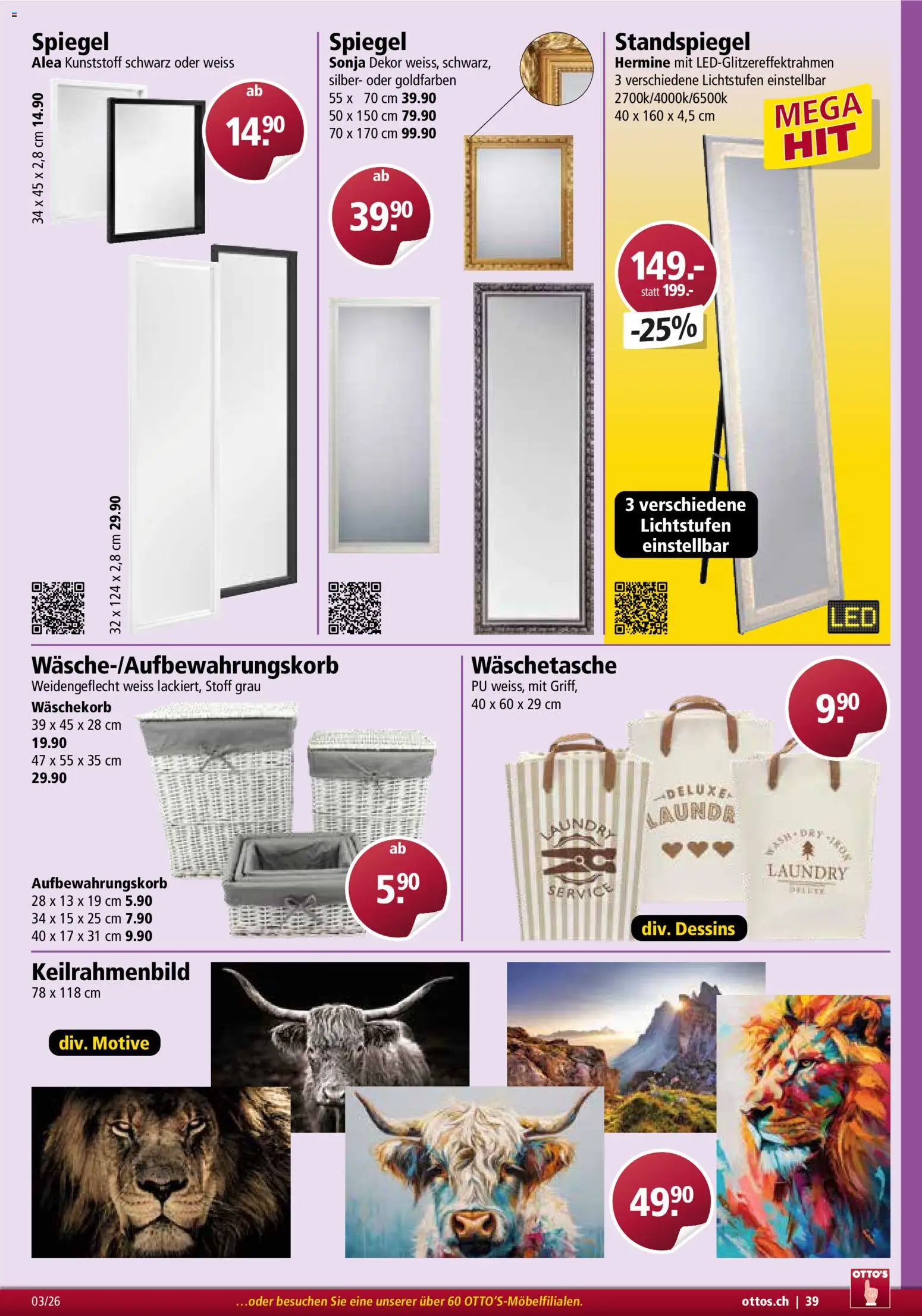 Otto's Aktionen Möbelflyer - page 39- valid from 01.03.2026