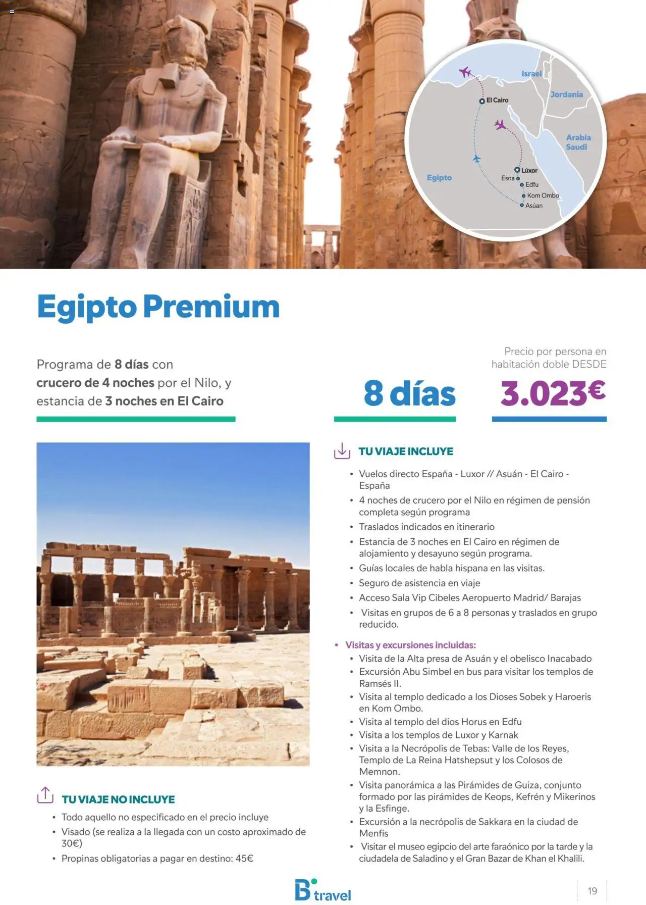 B the travel brand Egipto - Página de 19 - Válido desde 15/04/2024
