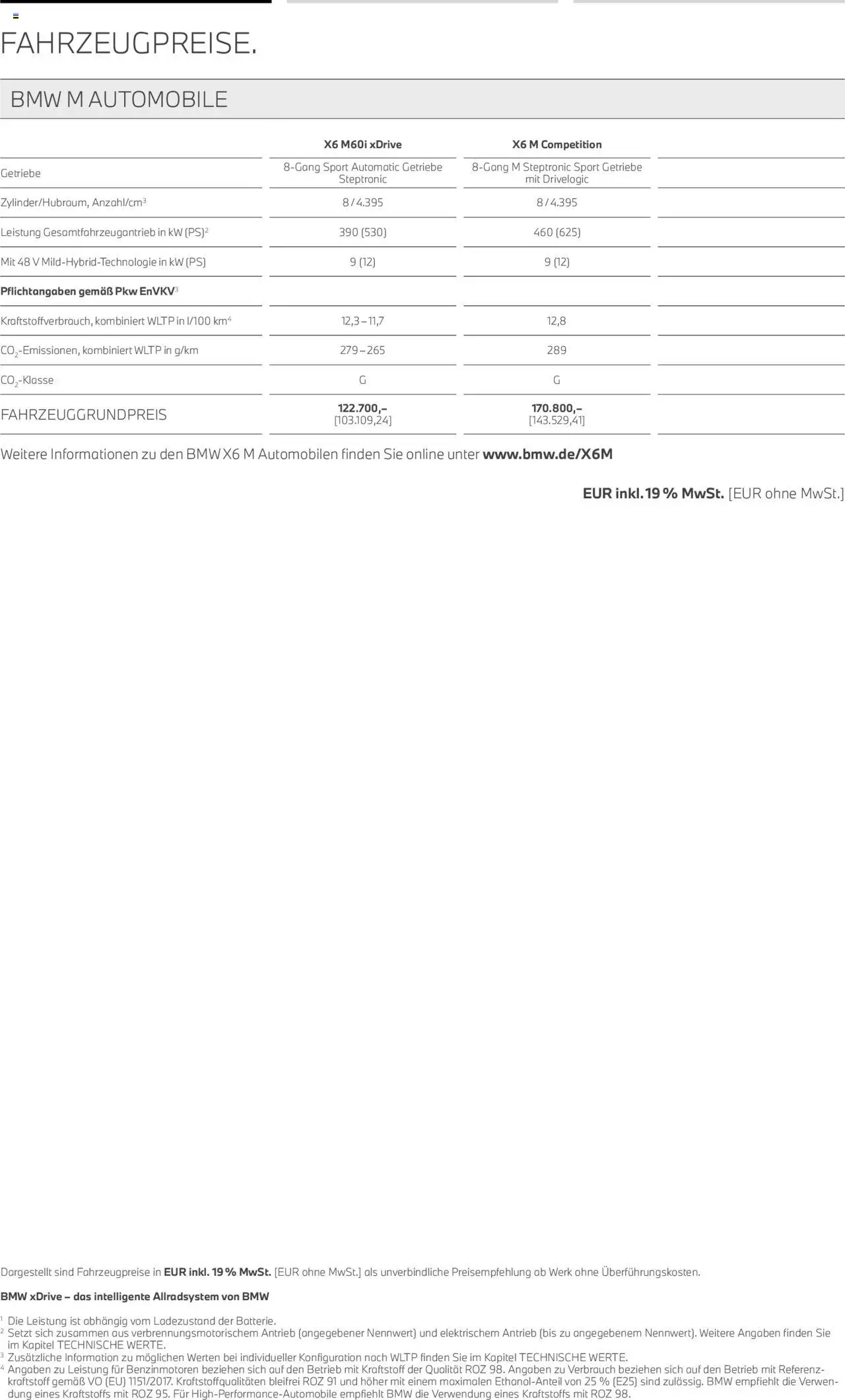 BMW X6 - Seite 5 - gültig ab 01.08.2025
