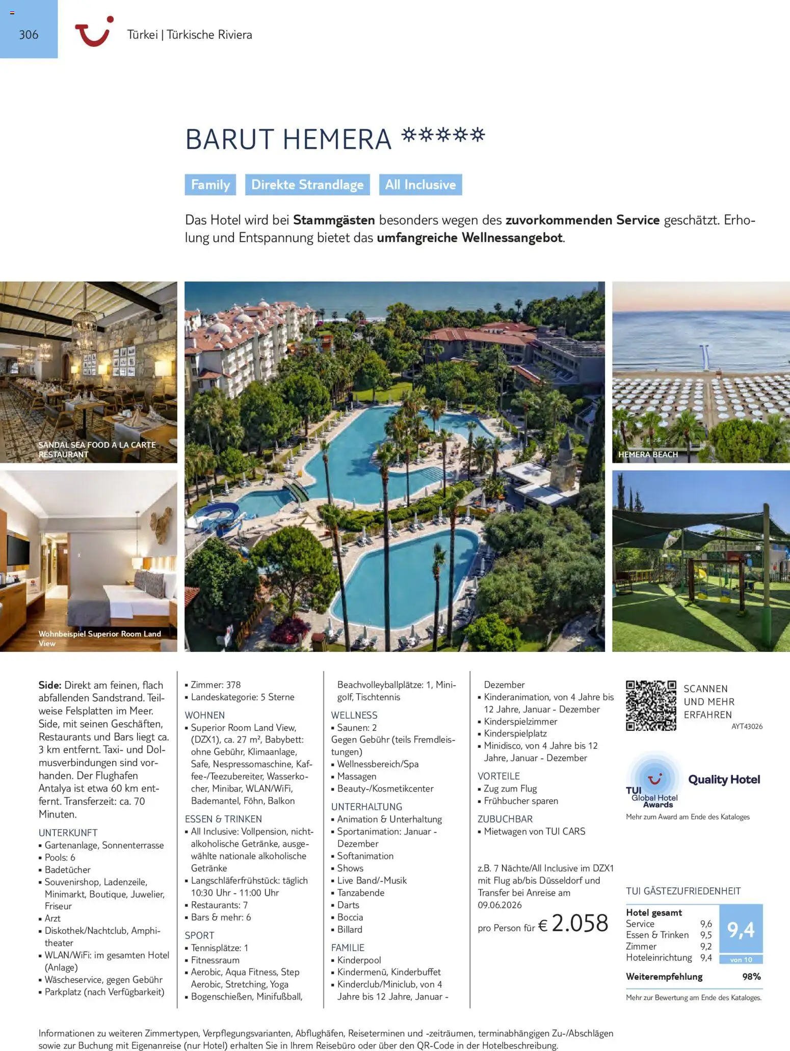 Aida  Südeuropa & Nordafrika 2026/27 - Seite 306 - gültig ab 01.01.2026