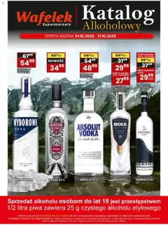 Podgląd Wafelek Gazetka alkoholowa ważny od 01.10.2025
