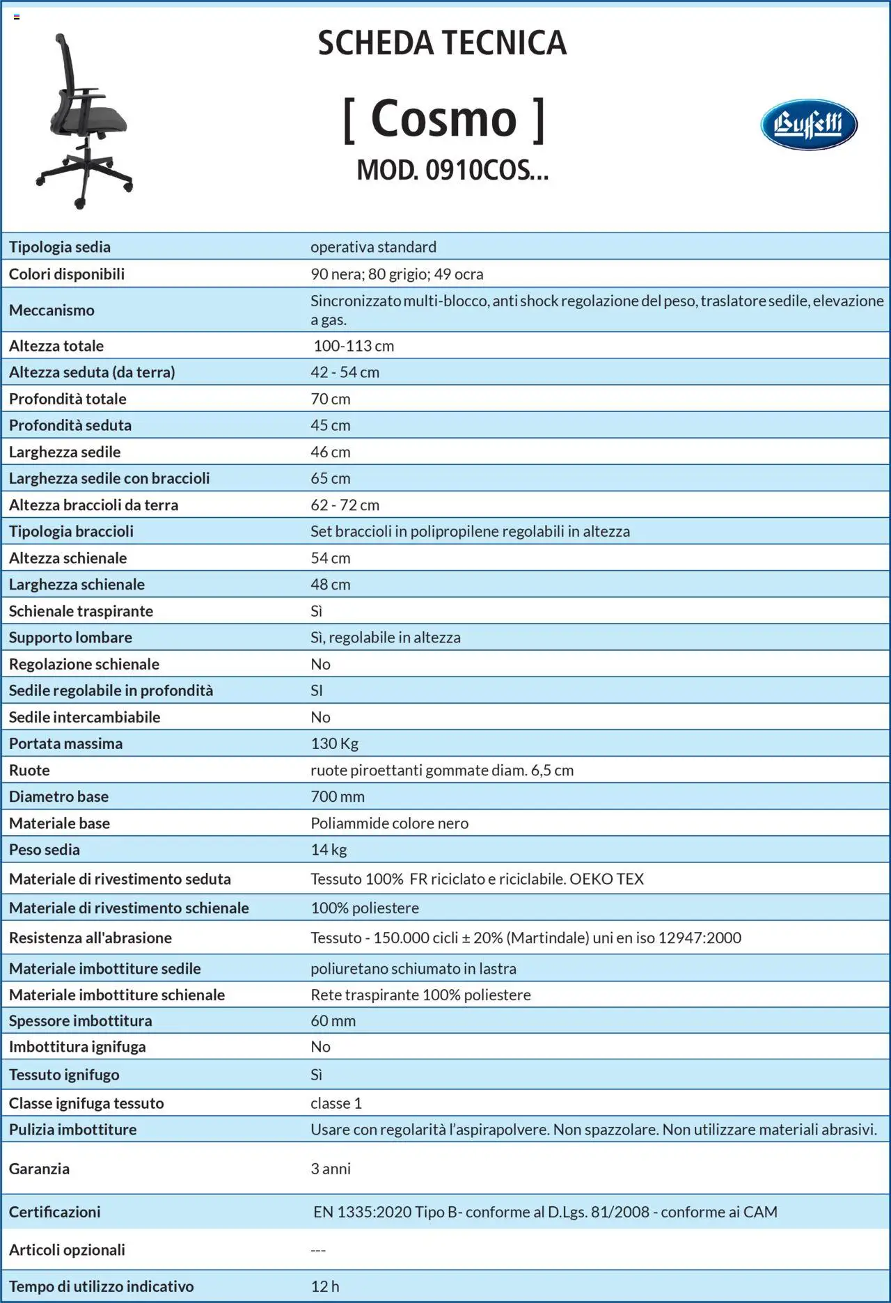 Buffetti Sedie catalogo - pagina 30 - valido dal 28/06/2025