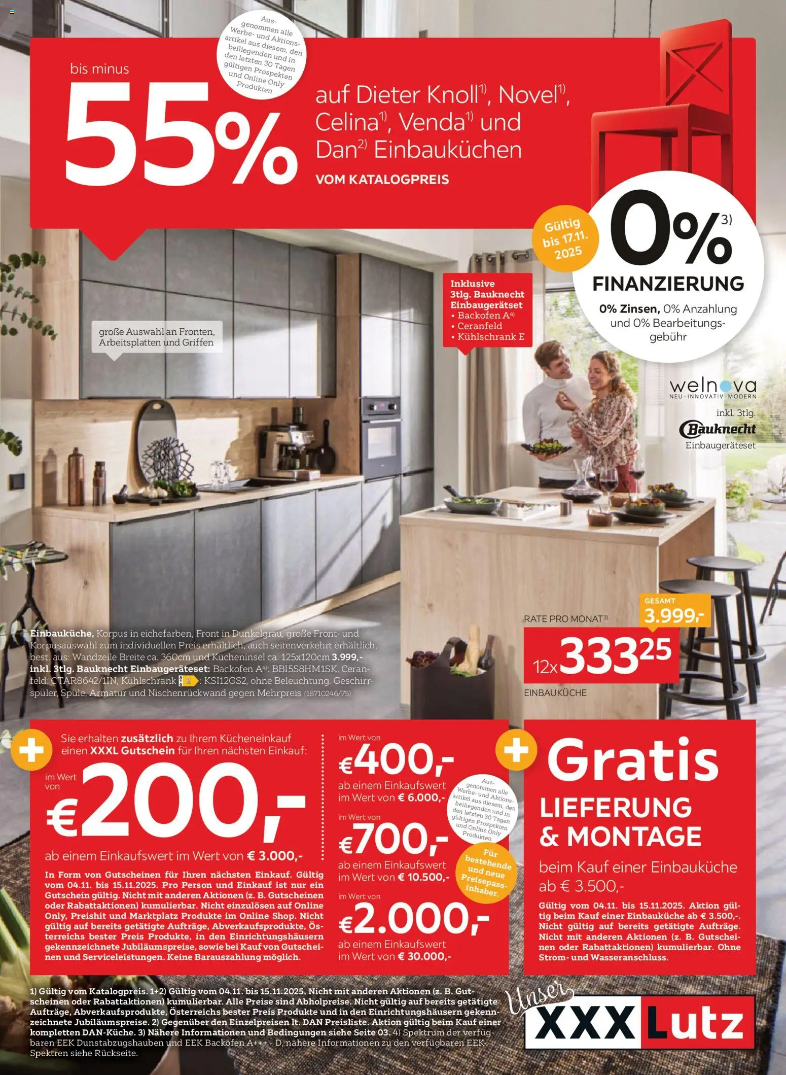 XXXLutz Prospekt aktuell - Seite 1- gültig ab 04.11.2025