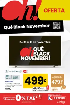 Vista previa del folleto Eroski - Black Friday válido desde 13/11/2025